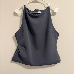 Aritzia Midnight Blue Halter Top (BRAND NEW. NEVER WORN)